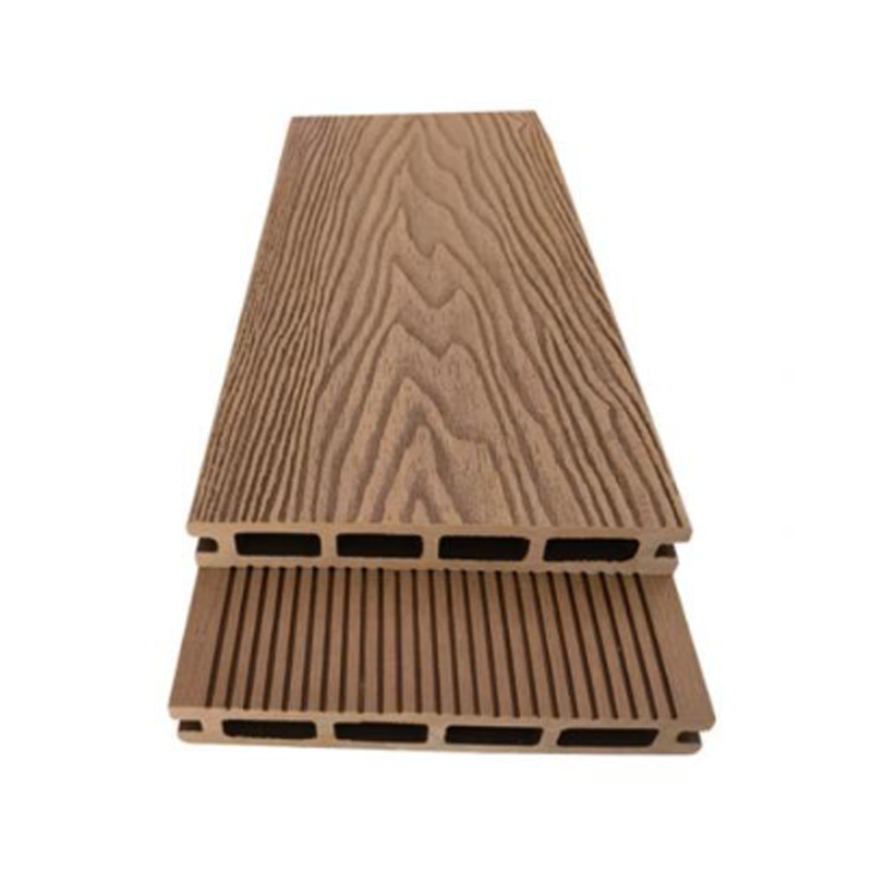 SRL-3D 145*21mm Venkovní embosovaná dřevěná podlaha WPC