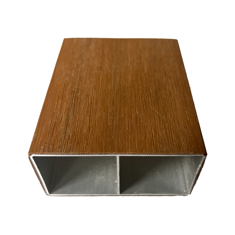 SRL-AL 50*30mm voděodolná a ohnivzdorná WPC palubka s odolným hliníkovým koextruzí