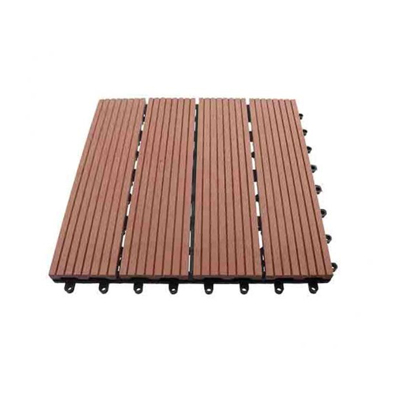 SRL-TILE 300*300mm protiskluzové zámkové WPC terasové podlahové dlaždice
